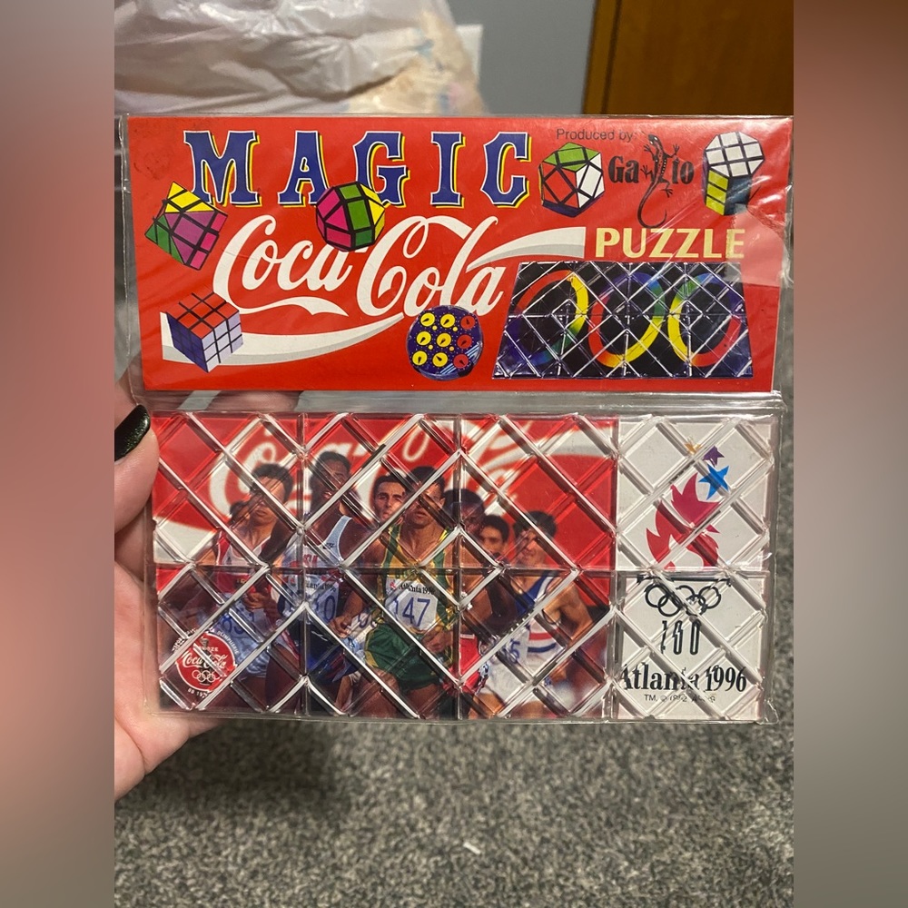 1996 Olympics Atlanta Coca Cola Magic Puzzle